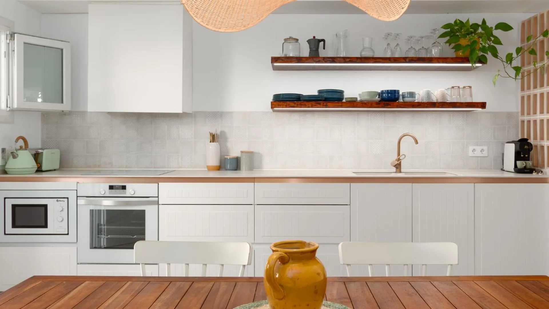 بيت للعطل Blanco High-End Mediterranean Design By The Sea ~ ميخاس إسبانيا